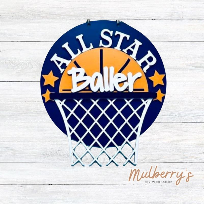 Hoop it up with our 10.5" mini door hanger!