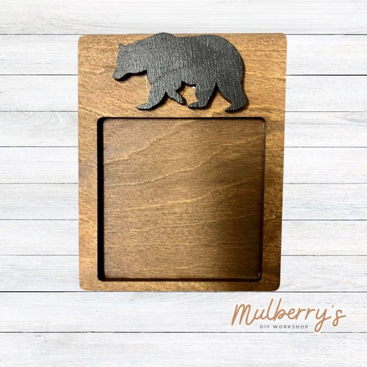 Perfect for your desk! Our bear pad can hold your favorite color sticky notepad.