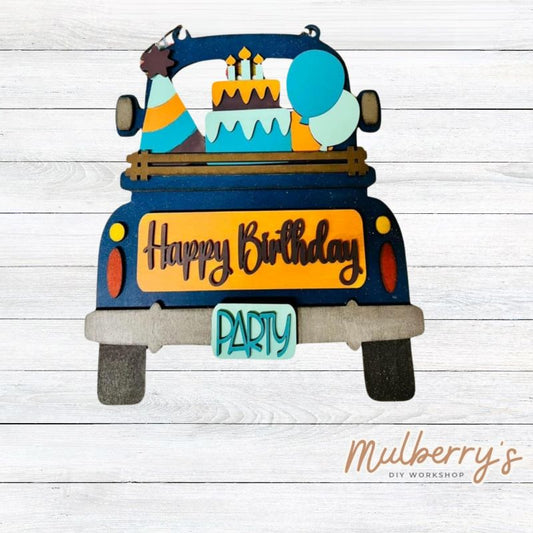 Our interchangeable truck is a must have!! Birthday inserts are included in this set. Additional inserts are available for each holiday/season. 