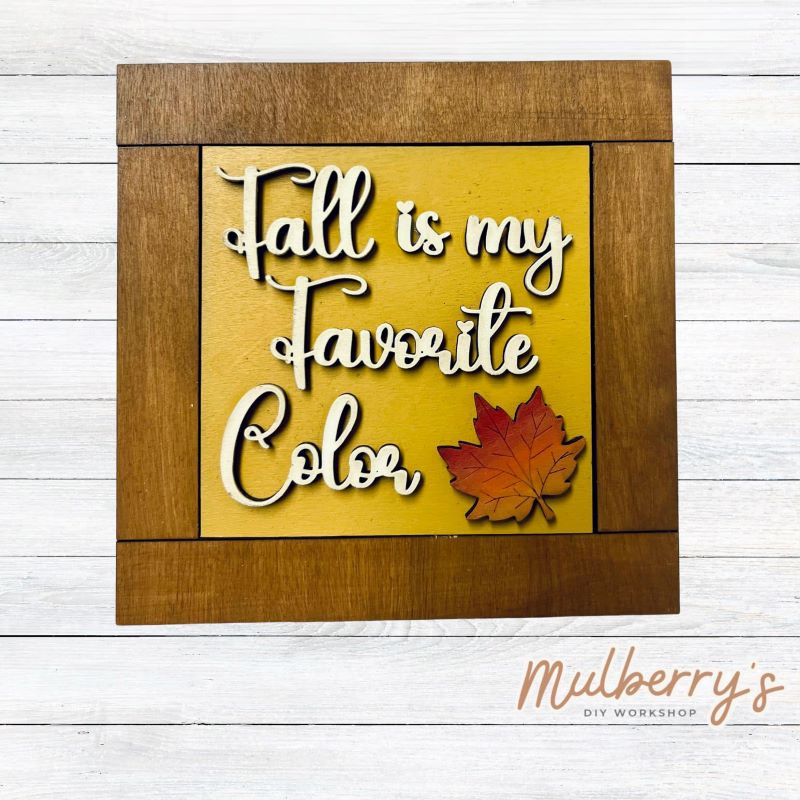 Fall 4x4 Decorative Tiles