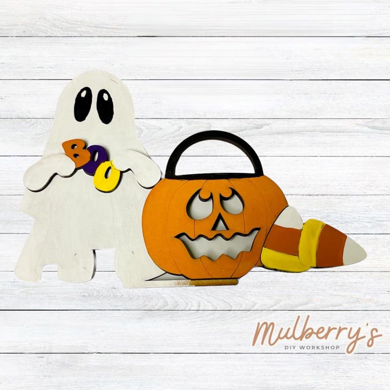 Decorate your home with our halloween insert. Our inserts may be displayed solo or with our Interchangeable Lantern, which is sold separately.