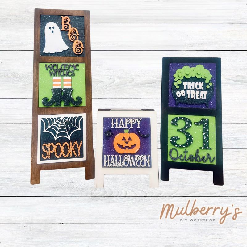 Halloweeen 4x4 Decorative Tiles