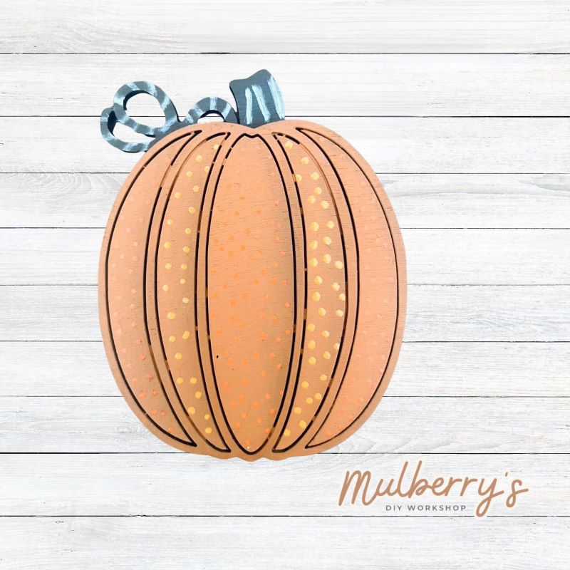 Decorate your home with our Pumpkin insert. Our inserts may be displayed solo or with our interchangeable gnome, which is sold separately.