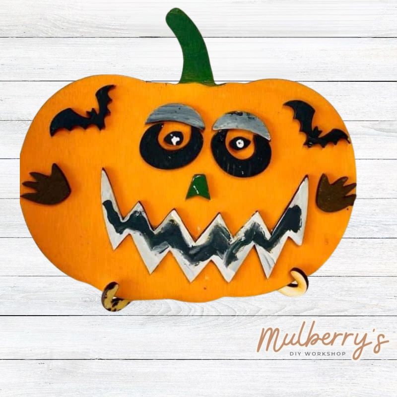 Our decorate your own pumpkins kit is the perfect project your entire family can complete! Includes 4 pumpkins, 4 stands, and a whole bunch of accessories to share to create your unique pumpkins!