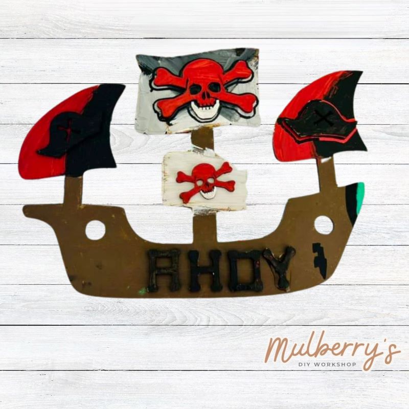 Argh! Surprise your little buccaneer with our pirate ship!