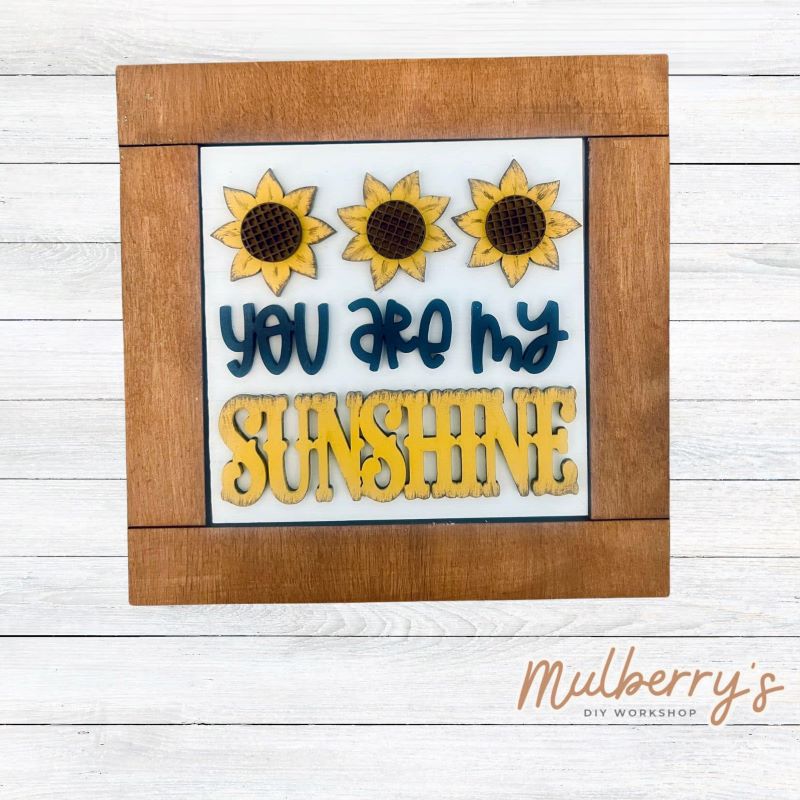 Sunflower 4x4 Decorative Tiles