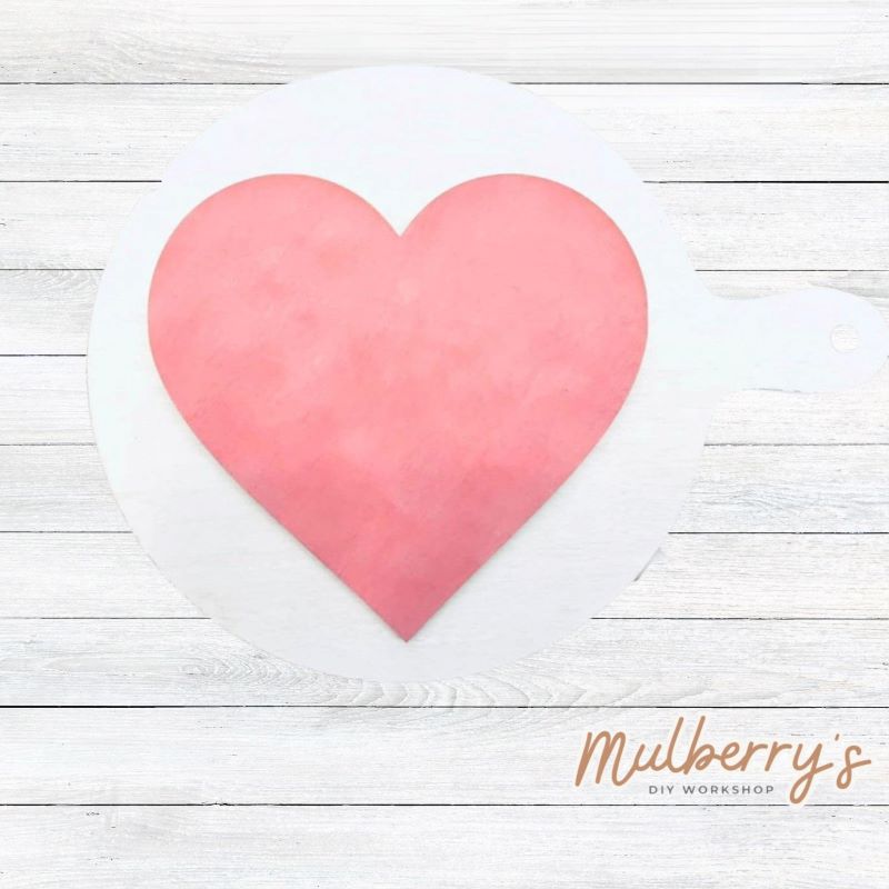 Heart Insert for Home Leaner – Mulberry's DIY Workshop