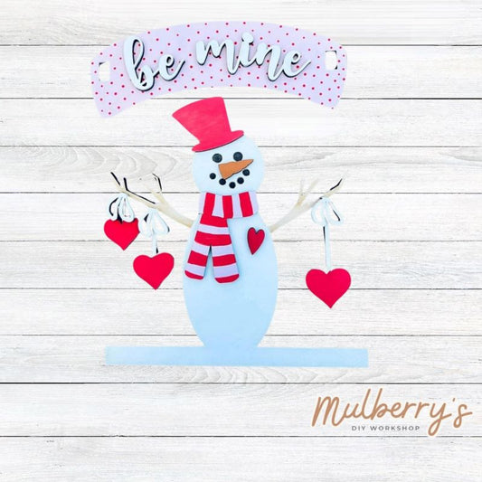 This cute valentine insert correponds with our winter sled, which is sold separately. Christmas & Winter inserts are also available to purchase.