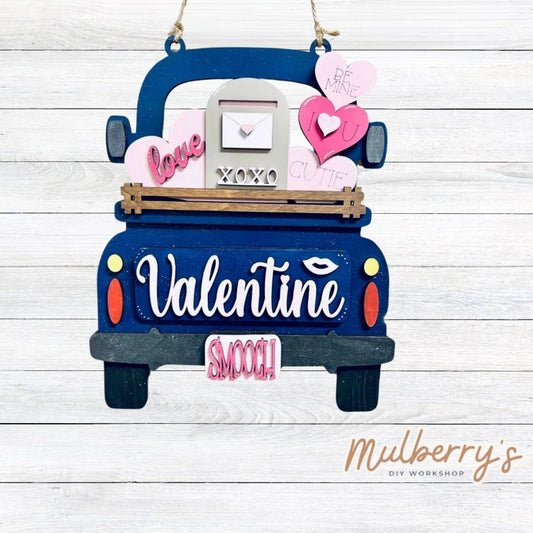 Our interchangeable truck is a must have!! Valentine inserts are included in this set. Additional inserts are available for each holiday/season.